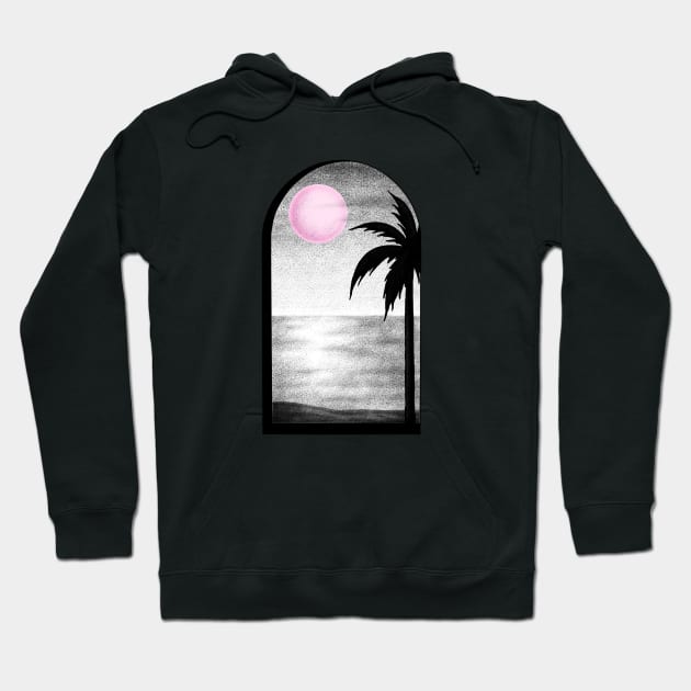 Sunset beach Hoodie by Smurnov